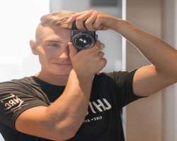 Not only he has excelled in making TikTok videos but he is also a great photographer and doesn't leave any interesting thing without capturing it in h